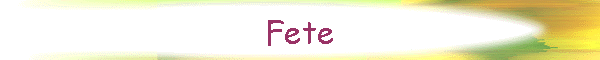 Fete